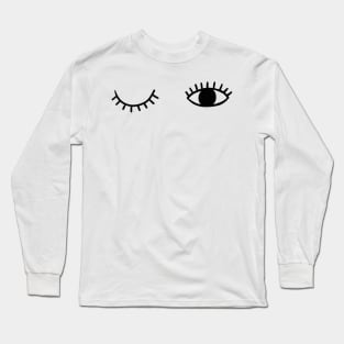 Eye wink Long Sleeve T-Shirt